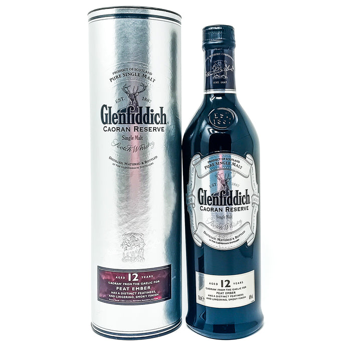 Glenfiddich 12 Year Old Caoran Reserve Single Malt Scotch Whisky, 70cl, 40% ABV