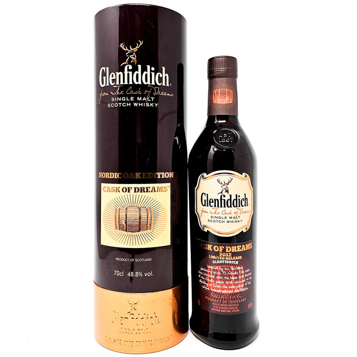 Glenfiddich Cask of Dreams 2012 Nordic Oak Edition Single Malt Scotch Whisky, 70cl, 48.8% ABV