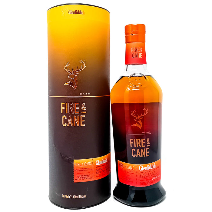 Glenfiddich Fire & Cane Single Malt Scotch Whisky, 70cl, 43% ABV