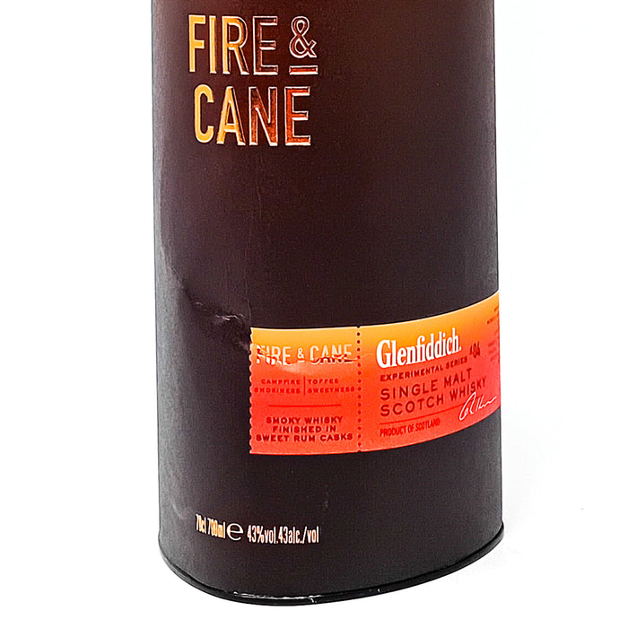 Glenfiddich Fire & Cane Single Malt Scotch Whisky, 70cl, 43% ABV