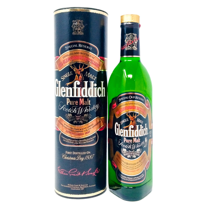 Glenfiddich Special Reserve Single Malt Scotch Whisky, 70cl, 40% ABV
