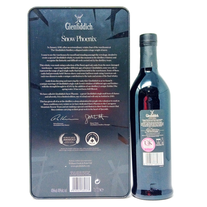 Glenfiddich Snow Phoenix Single Malt Scotch Whisky, 70cl, 47.6% ABV