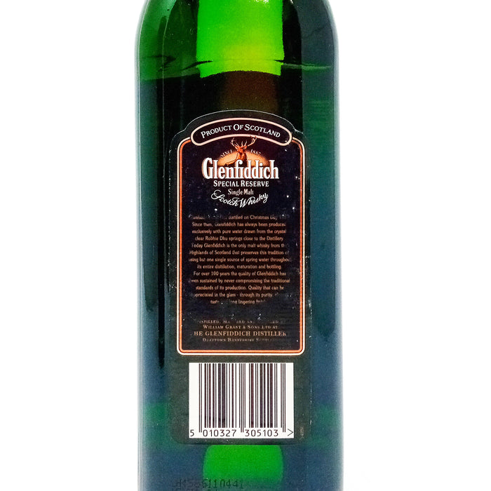 Glenfiddich Special Old Reserve Pure Malt Scotch Whisky, 70cl, 40% ABV