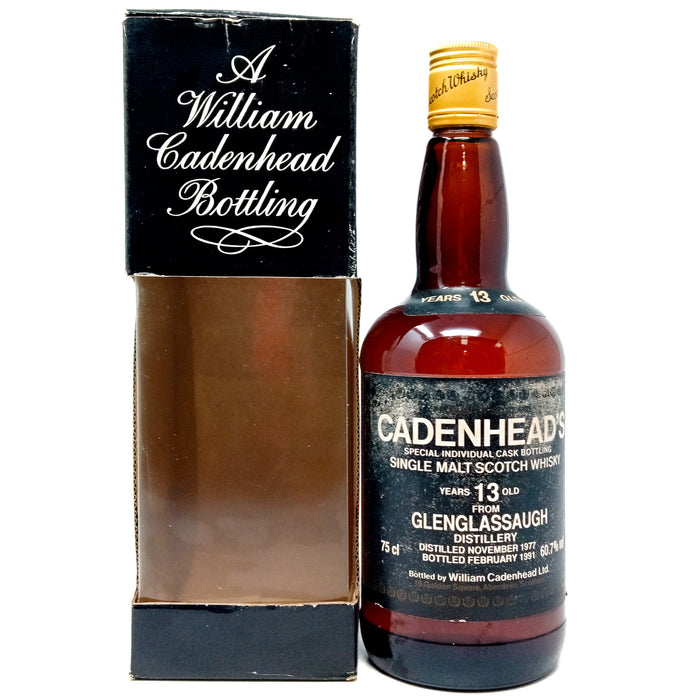 Glenglassaugh 1977 13 Year Old Cadenhead's Single Malt Scotch Whisky, 75cl, 60.7% ABV