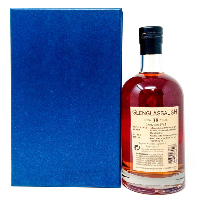 Glenglassaugh 1967 38 Year Old Single Cask #5742 Single Malt Scotch Whisky, 75cl, 45.2% ABV