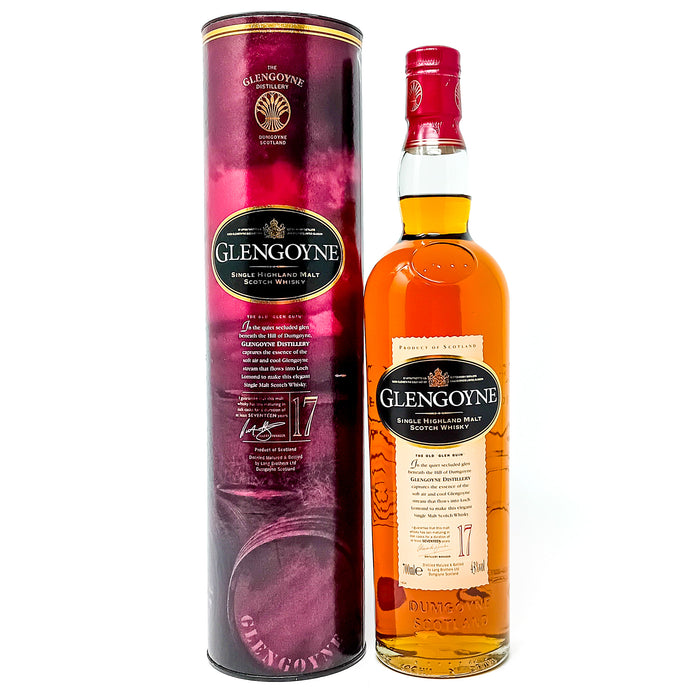 Glengoyne 17 Year Old Single Malt Scotch Whisky, 70cl, 43% ABV