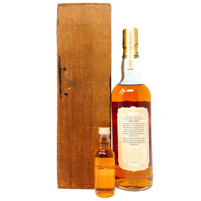 Glengoyne 1969 Vintage Reserve with Mini Single Malt Scotch Whisky, 5cl+70cl, 47% ABV