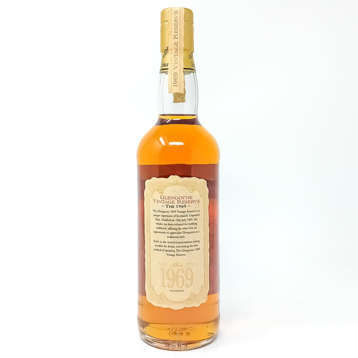 Glengoyne 1969 Vintage Reserve Single Malt Scotch Whisky, 70cl, 47% ABV