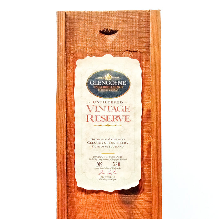 Glengoyne 1969 Vintage Reserve with Mini Single Malt Scotch Whisky, 5cl+70cl, 47% ABV