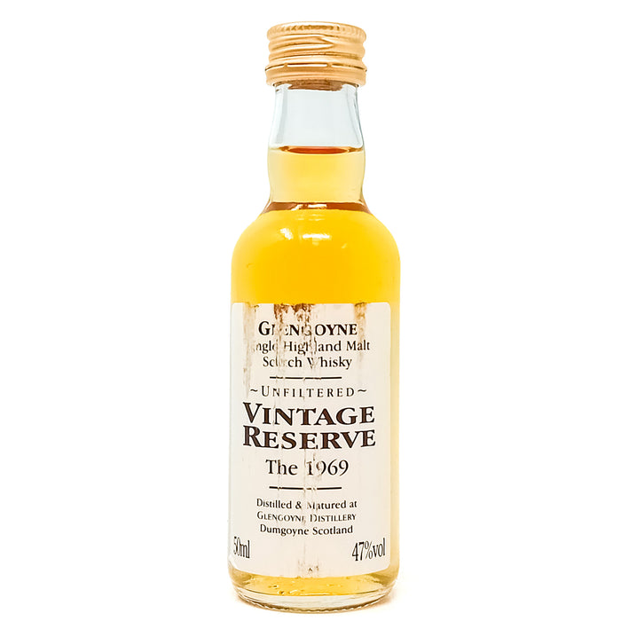 Glengoyne 1969 Vintage Reserve with Mini Single Malt Scotch Whisky, 5cl+70cl, 47% ABV