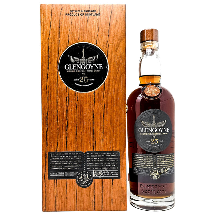 Glengoyne 25 Year Old Sherry Casks Single Malt Scotch Whisky, 70cl, 48% ABV
