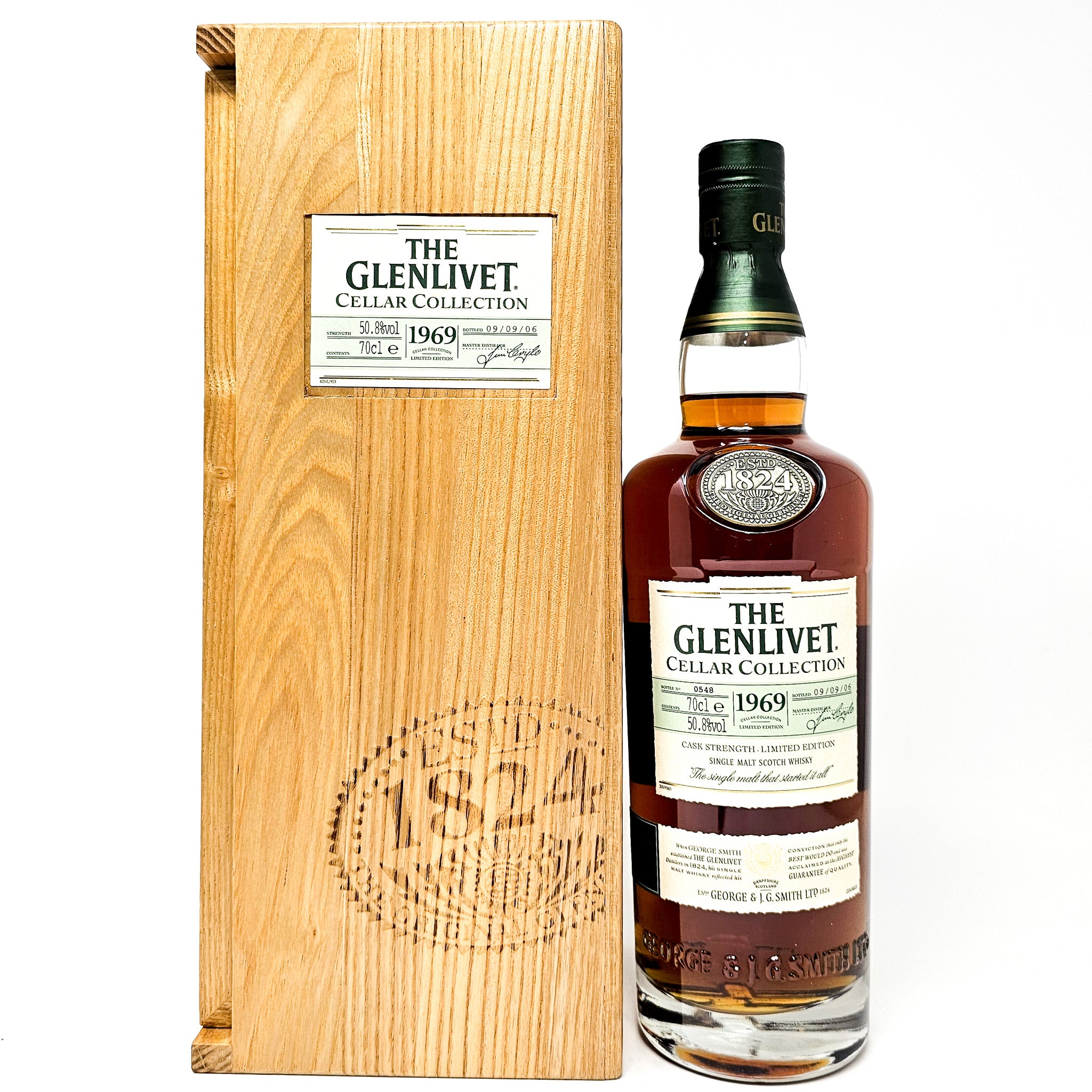 Glenlivet 1969 Cellar – 70cl, 50.8% ABV Glenlivet 1969 Cellar – 70cl, 50.8% ABV