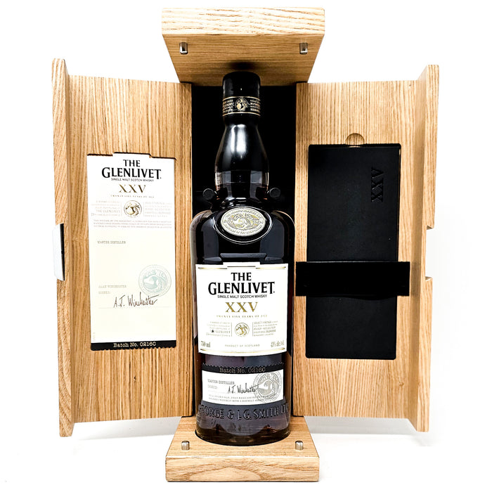 Glenlivet XXV 25 Year Old Batch 0216C Single Malt Scotch Whisky, 75cl — Old and Rare Whisky