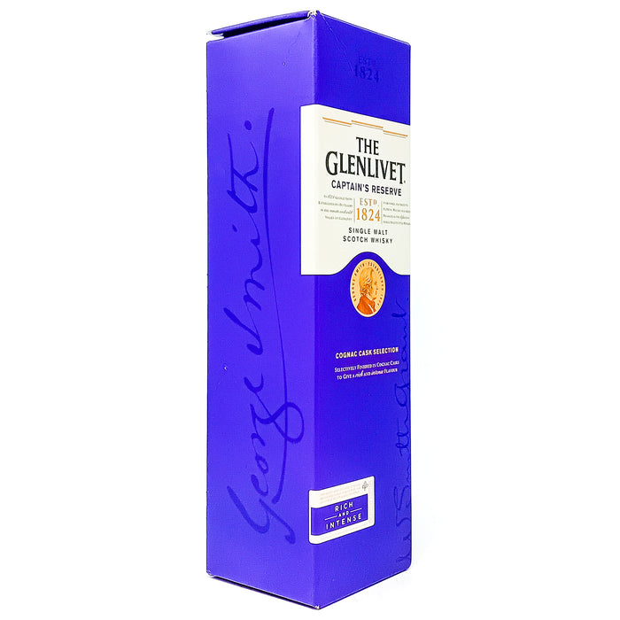 Glenlivet Captains Reserve Cognac Cask Selection Single Malt Scotch Whisky, 70cl, 40% ABV