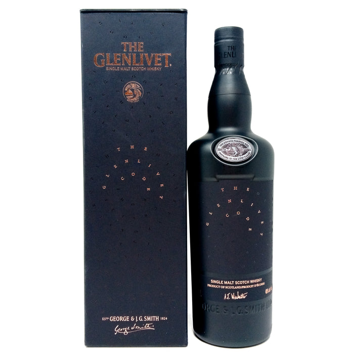 Glenlivet Code Single Malt Scotch Whisky, 70cl, 48% ABV