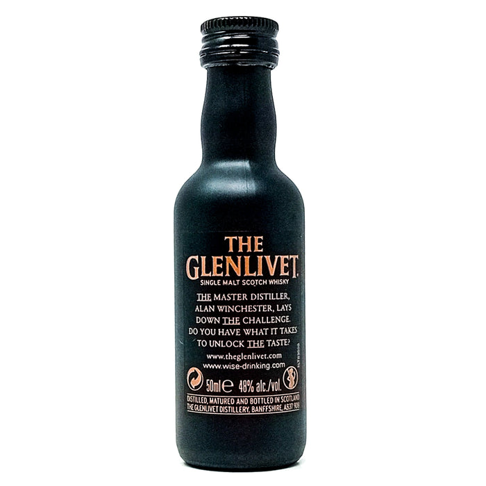 Glenlivet Code Single Malt Scotch Whisky, Miniature, 5cl, 48% ABV