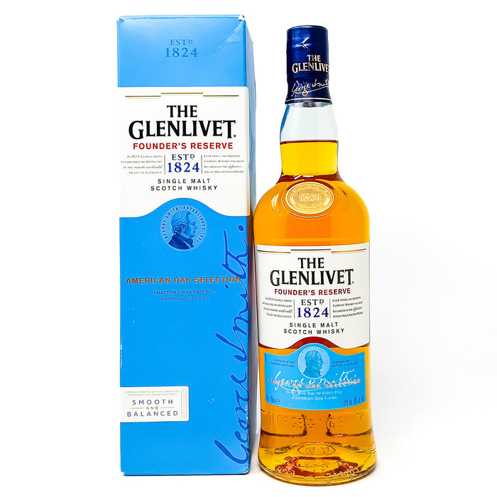 Glenlivet Founder's Reserve American Oak Selection Single Malt Scotch Whisky, 70cl, 40% ABV