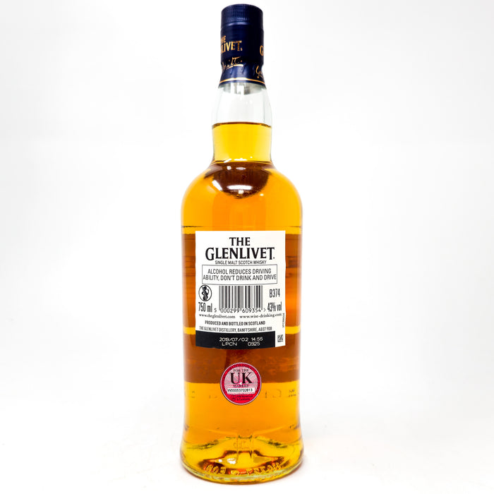 Glenlivet Founders Reserve American Oak Selection Single Malt Scotch Whisky, 75cl, 40% ABV