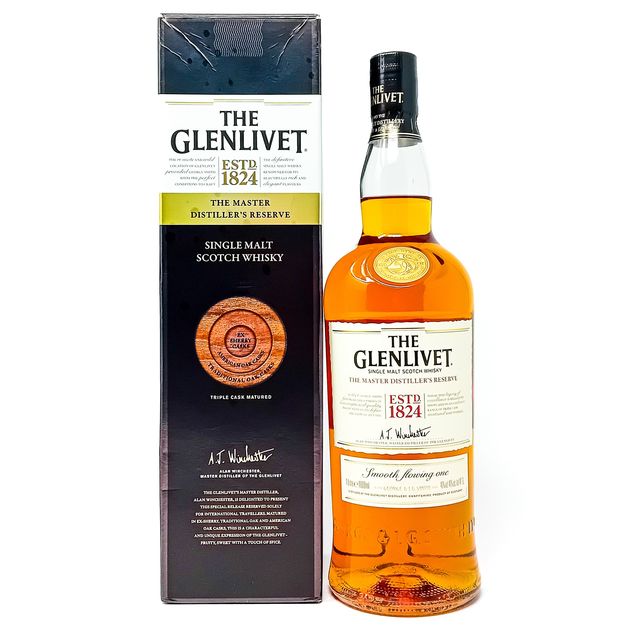 Glenlivet Master Distiller's Reserve 1L – 40% Scotch