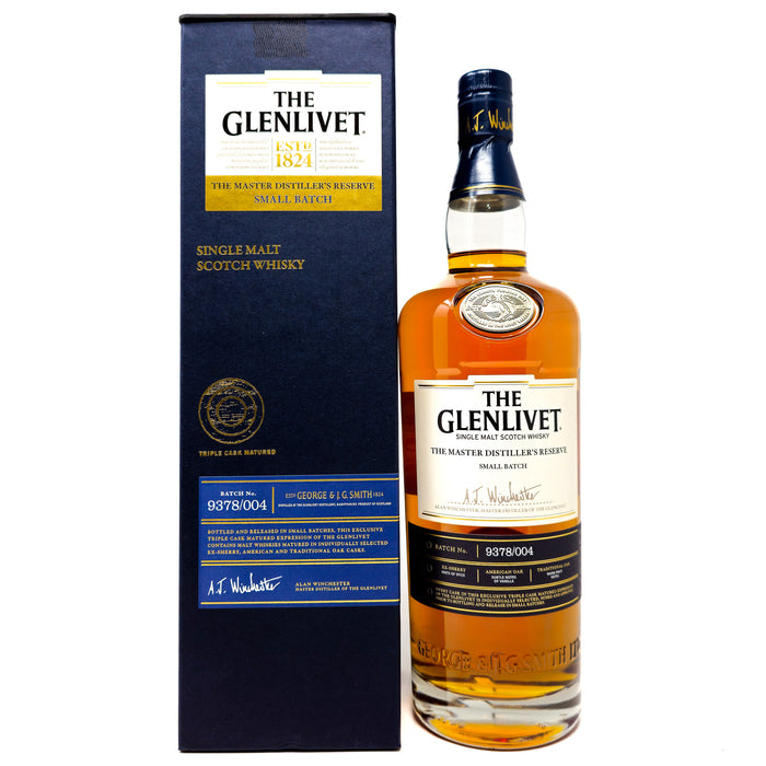 Glenlivet Triple Cask Matured Small Batch Release No. 9378/004 Single Malt Scotch Whisky, 1L, 40% ABV