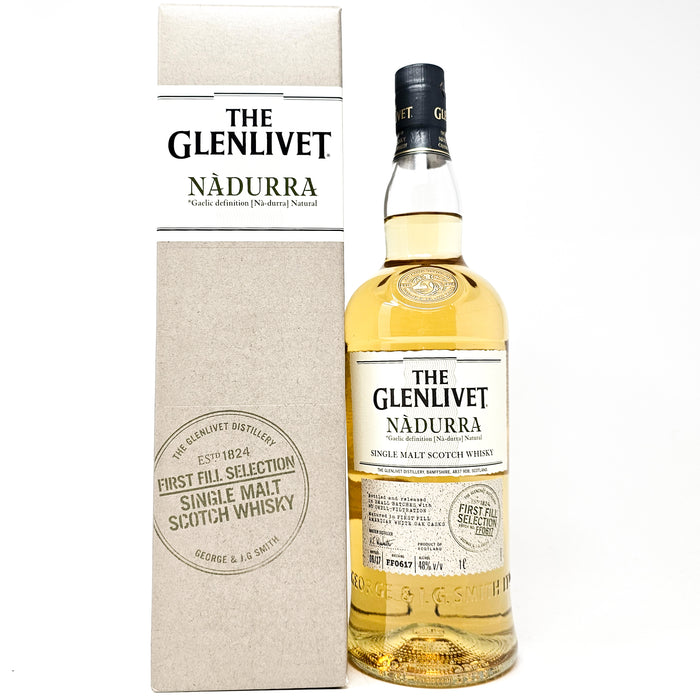 Glenlivet Nadurra First Fill Matured Batch #FF0617 Single Malt Scotch Whisky, 1L, 48% ABV
