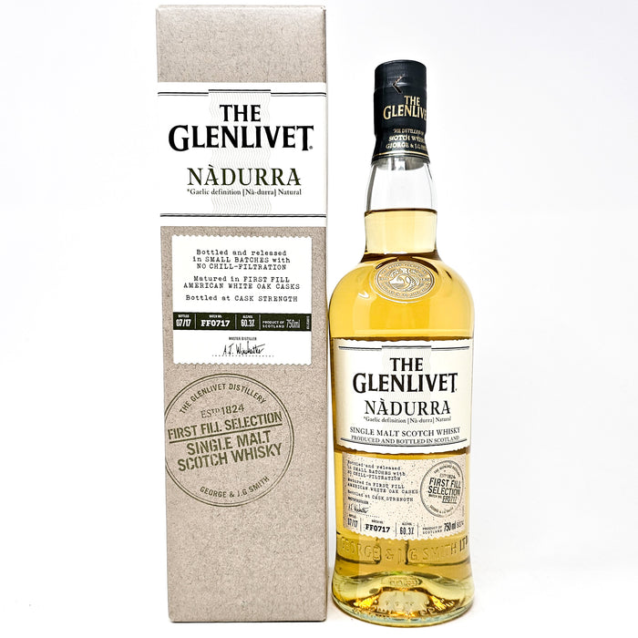 Glenlivet Nadurra First Fill Batch #FF0717Single Malt Scotch Whisky, 75cl, 60.3% ABV