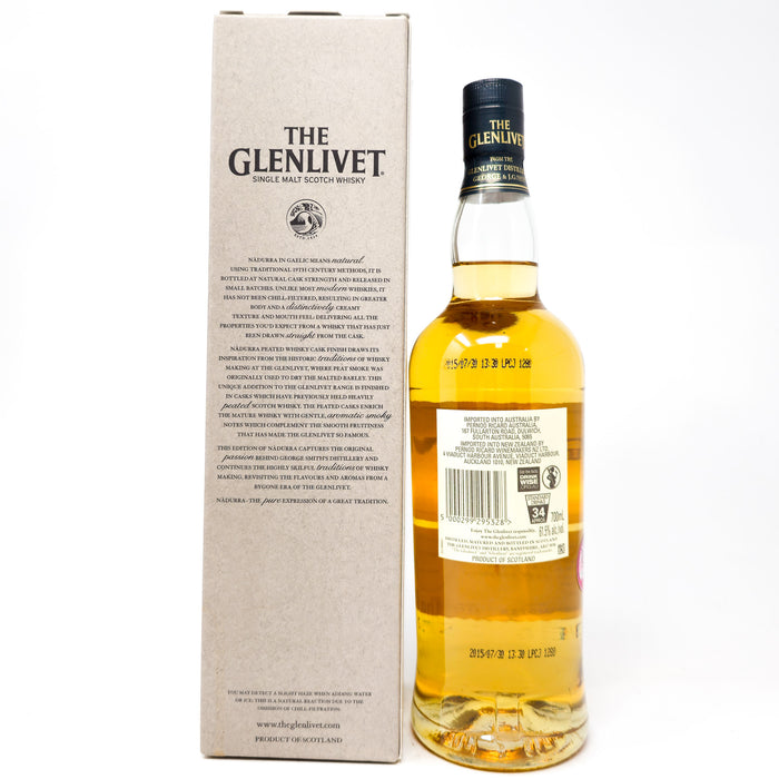 Glenlivet Nadurra Peated Cask Batch PW0715 Single Malt Scotch Whisky, 70cl, 61.5% ABV