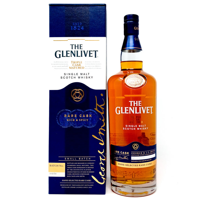 Glenlivet Triple Cask Matured Small Batch Release No. 9378/016 Single Malt Scotch Whisky, 1L, 40% ABV