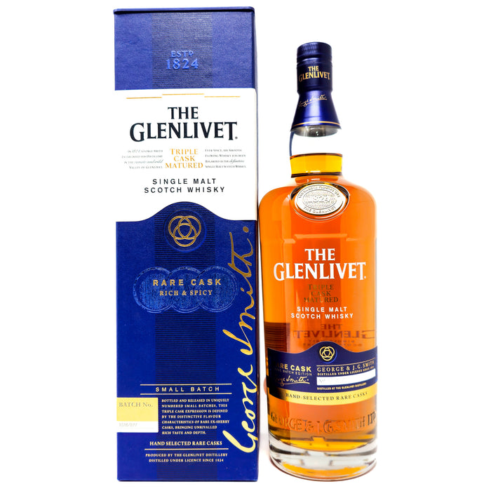 Glenlivet Triple Cask Matured Small Batch Release No. 9378/011 Single Malt Scotch Whisky, 1L, 40% ABV