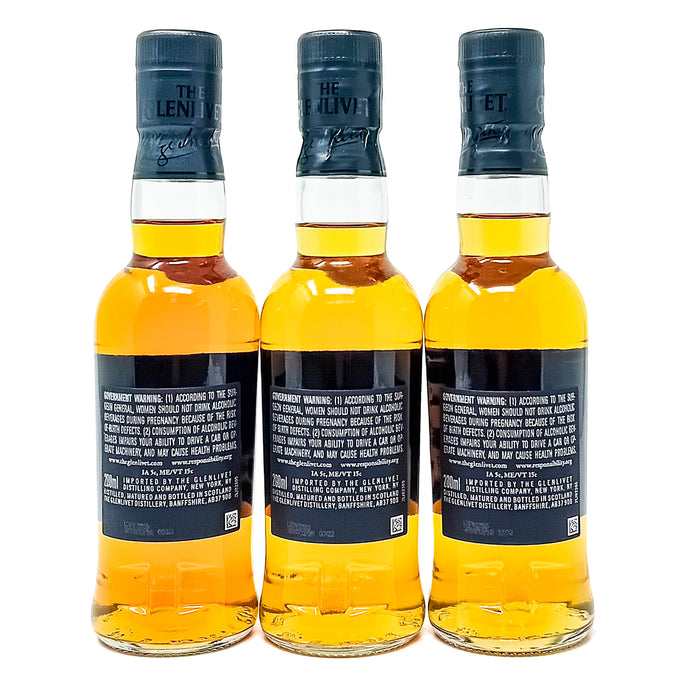 Glenlivet Spectra Single Malt Scotch Whisky, Half Bottle, 3x20cl, 40% ABV