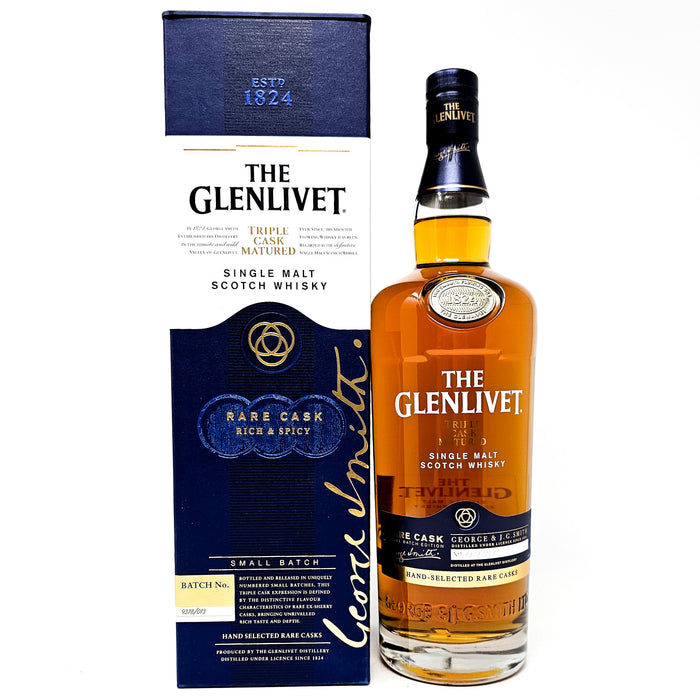 Glenlivet Triple Cask Matured Small Batch Release No. 9378/013 Single Malt Scotch Whisky, 1L, 40% ABV