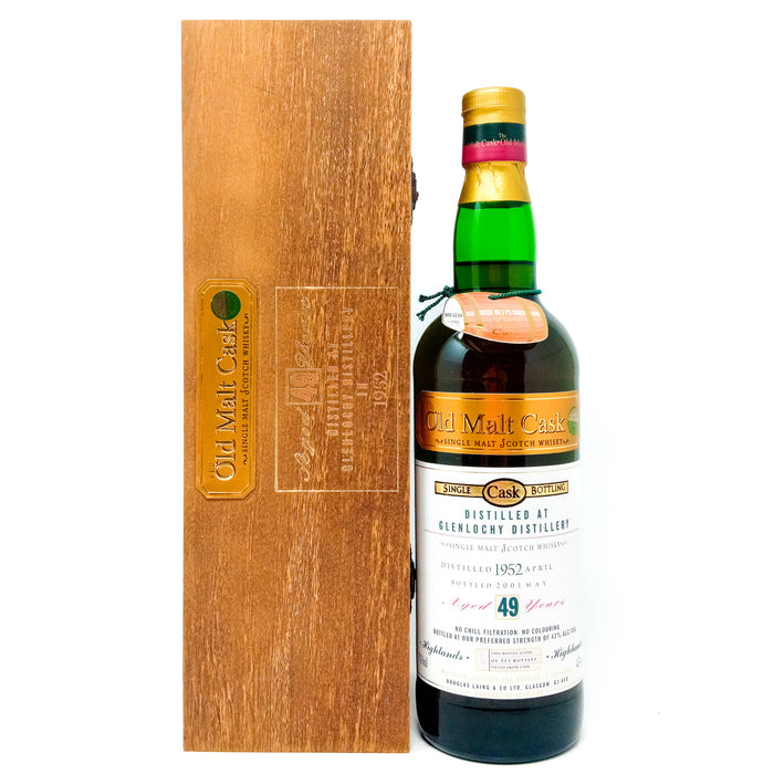 Glenlochy 1952 49 Year Old Douglas Laing Old Malt Cask Single Malt Scotch Whisky, 70cl, 43% ABV