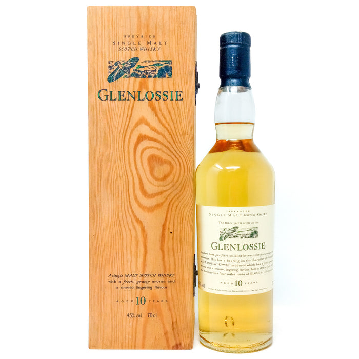 Glenlossie 10 Year Old Flora & Fauna Single Malt Scotch Whisky, 70cl, 43% ABV