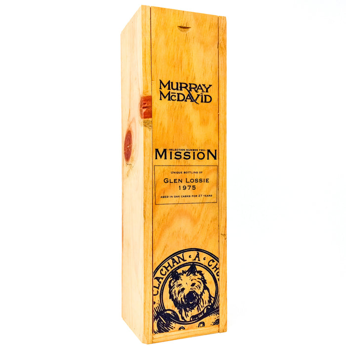 Glenlossie 1975 27 Year Old Murray McDavid Mission II Single Malt Scotch Whisky, 70cl, 46% ABV