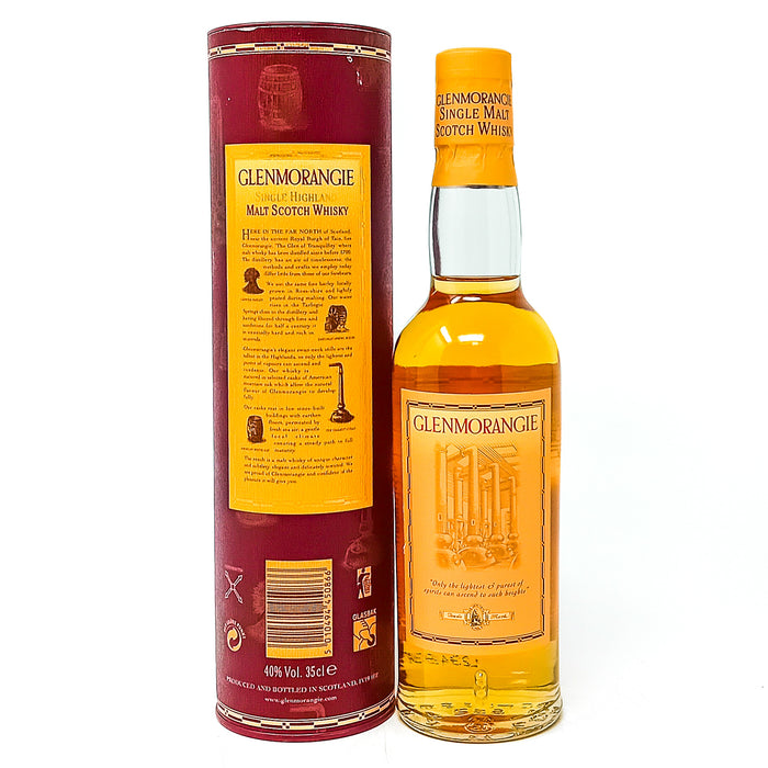 Glenmorangie 10 Year Old Single Malt Scotch Whisky, Half Bottle, 35cl, 40% ABV