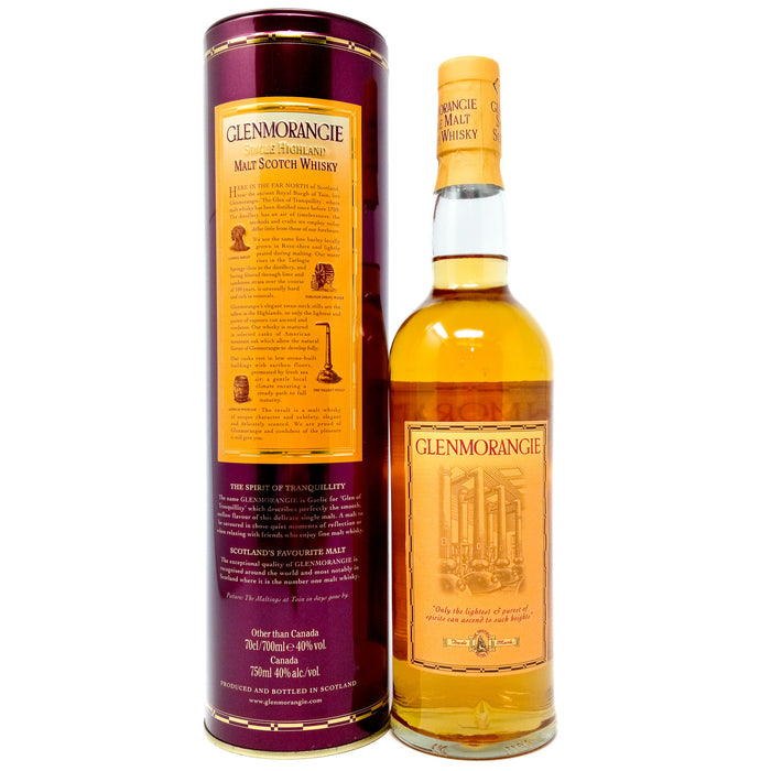 Glenmorangie 10 Year Old Single Malt Scotch Whisky, 70cl, 40% ABV