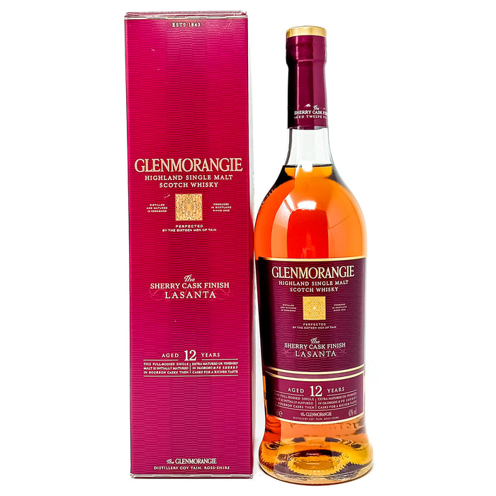 Glenmorangie 12 Year Old Lasanta Single Malt Scotch Whisky, 70cl, 43% ABV