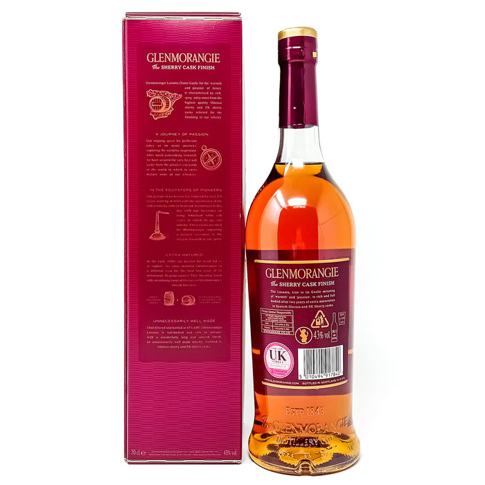 Glenmorangie 12 Year Old Lasanta Single Malt Scotch Whisky, 70cl, 43% ABV