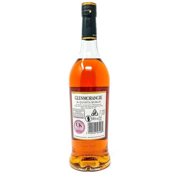 Glenmorangie 12 Year Old The Quinta Ruban Single Malt Scotch Whisky, 70cl, 46% ABV