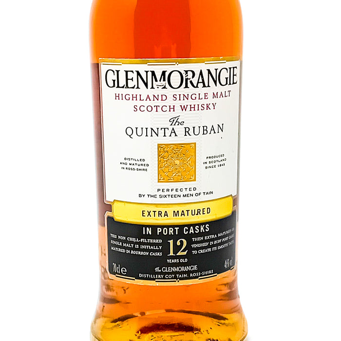 Glenmorangie 12 Year Old The Quinta Ruban Single Malt Scotch Whisky, 70cl, 46% ABV