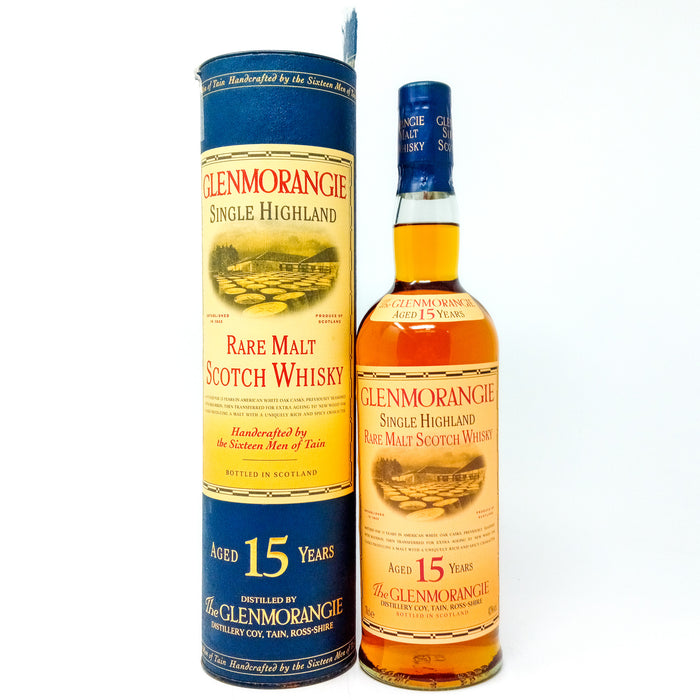 Glenmorangie 15 Year Old Single Malt Scotch Whisky, 70cl, 43% ABV