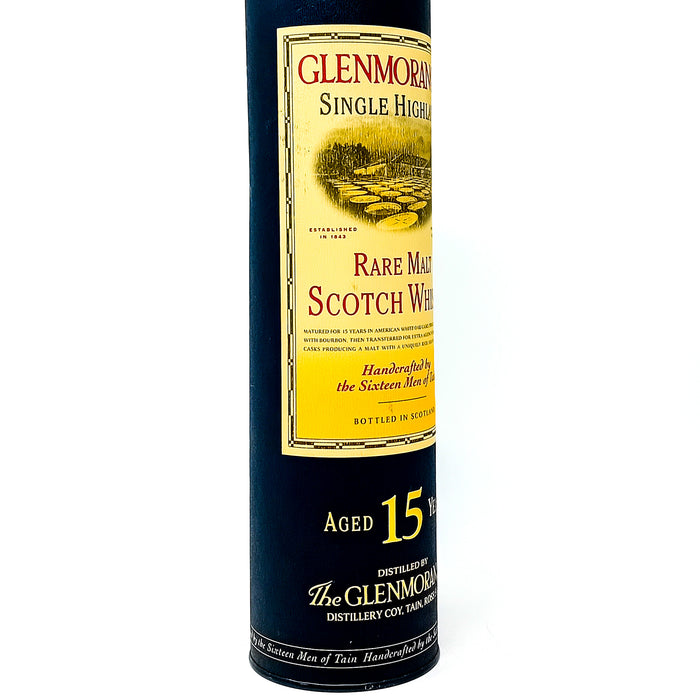 Glenmorangie 15 Year Old Single Malt Scotch Whisky, 70cl, 43% ABV