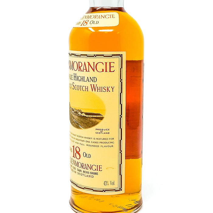 Glenmorangie 18 Year Old (Old Style) Single Malt Scotch Whisky, 70cl, 43% ABV