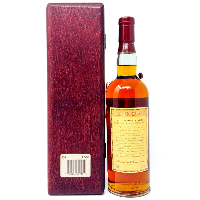 Glenmorangie Claret Wood Finish Single Malt Scotch Whisky, 70cl, 43% ABV