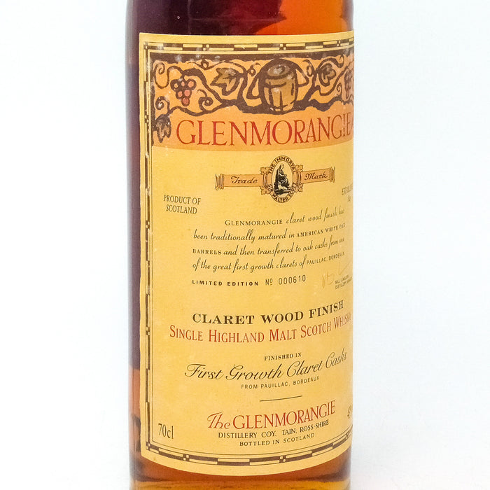 Glenmorangie Claret Wood Finish Single Malt Scotch Whisky, 70cl, 43% ABV
