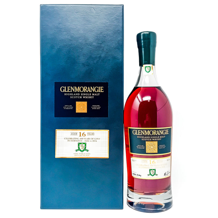 Glenmorangie 16 Year Old 400 Years of Golf in Dornoch Single Malt Scotch Whisky, 70cl, 56.4% ABV