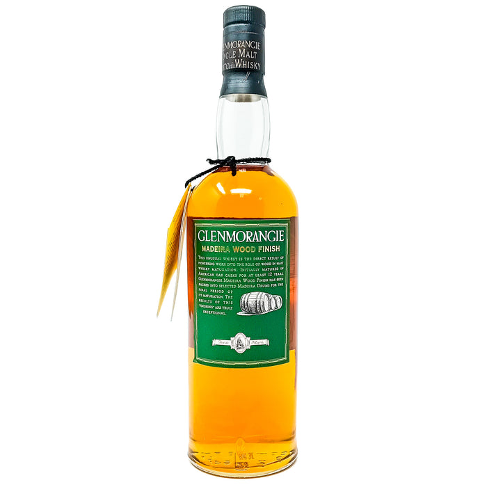 Glenmorangie Madeira Wood Finish (Old Style) Single Malt Scotch Whisky, 70cl, 43% ABV