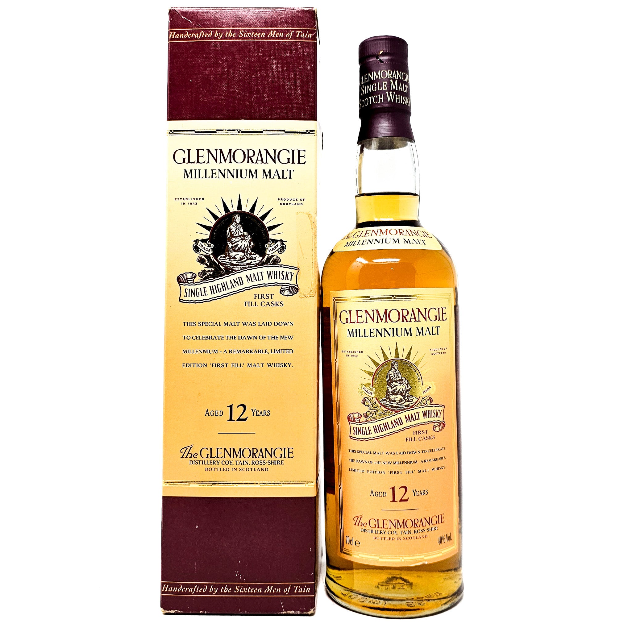 GLENMORANGIE MILLENNIUM MALT 12年 Glenmorangie 12 Year Millennium Malt
