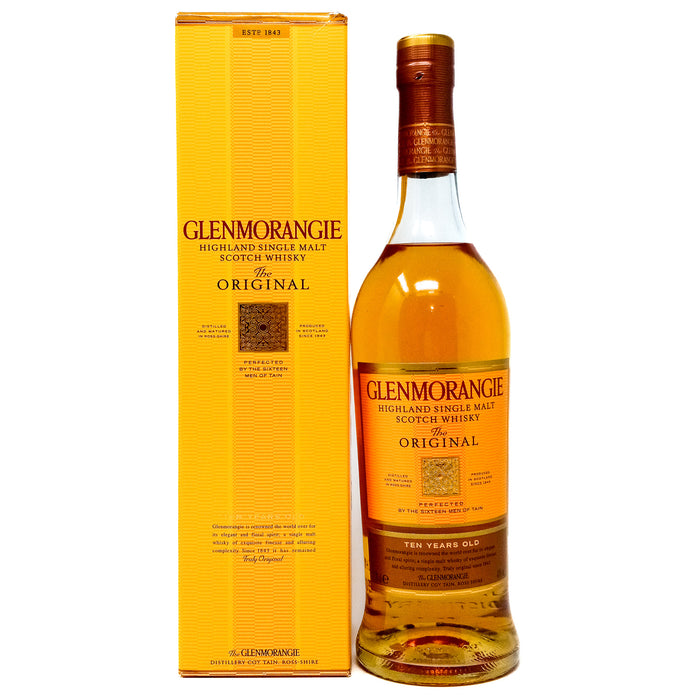 Glenmorangie 10 Year Old Original Single Malt Scotch Whisky, 70cl, 40% ABV