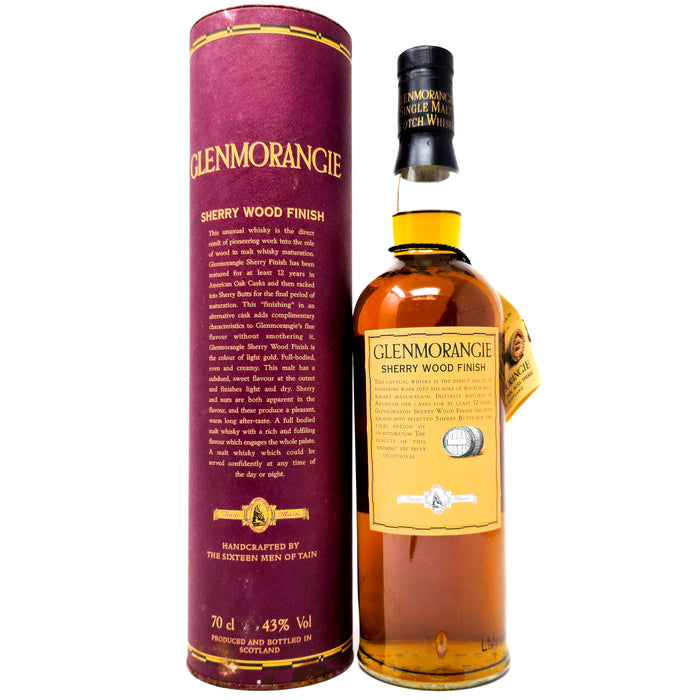 Glenmorangie Sherry Wood Finish Single Malt Scotch Whisky, 70cl, 43% ABV